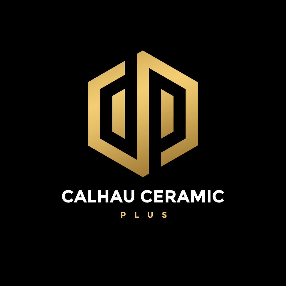 Calhau Ceramic Plus Logo JPEG Dourado e Preto – Calhau Ceramic Plus